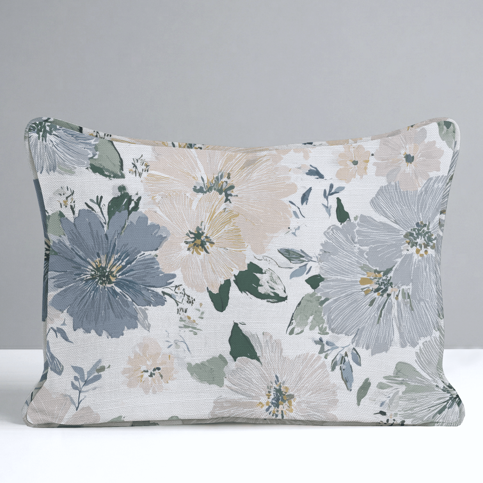 Briar Blossom Throw Pillow - Lemon Park