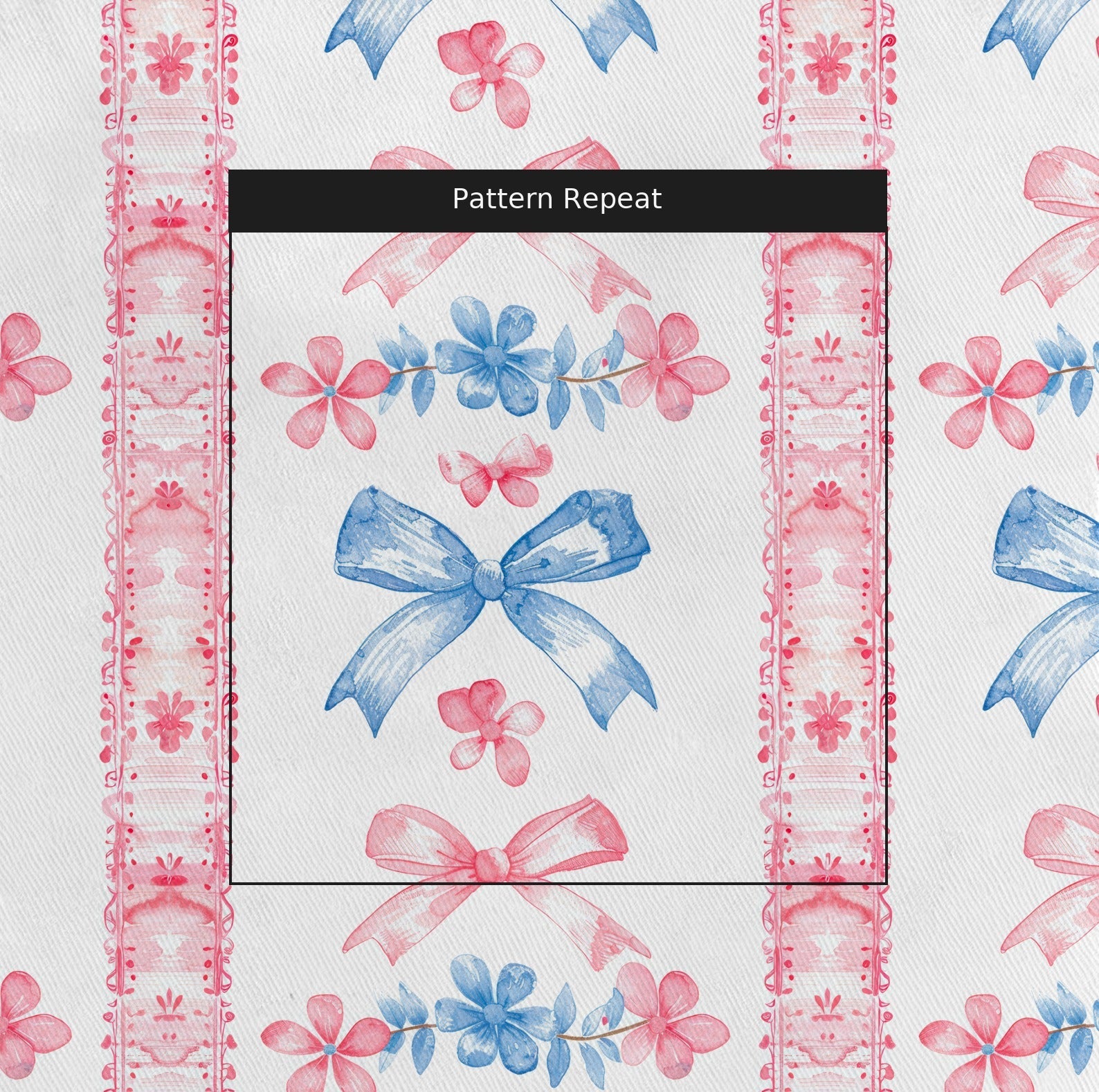Briar Rose Ribbons - Fabric - Lemon Park