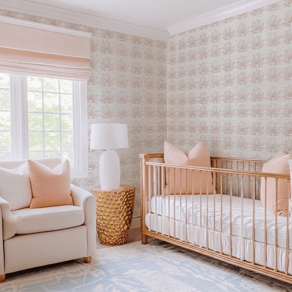 Britney Faux Grasscloth Wallpaper - Lemon Park