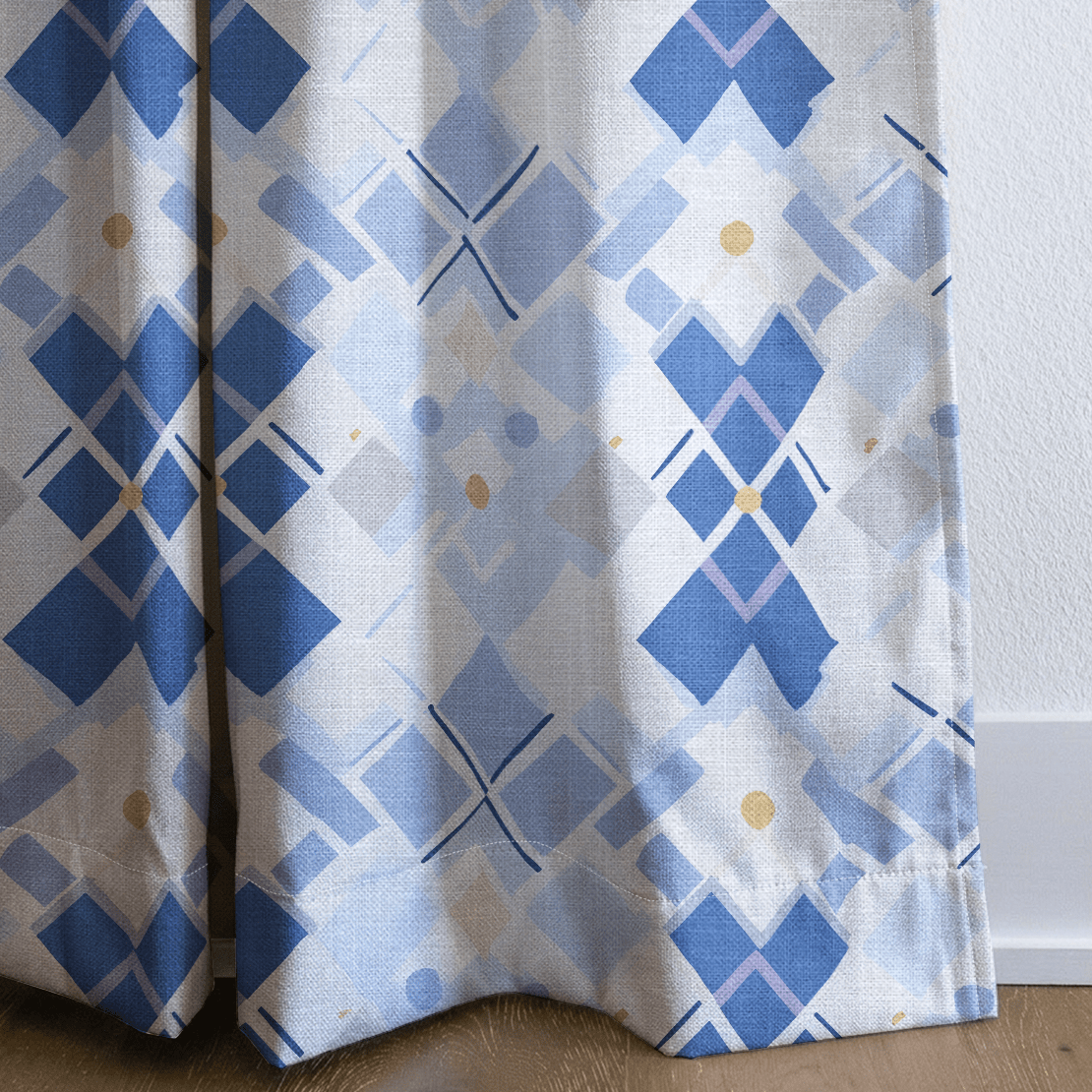 Brooke Blues - Drapery - Lemon Park