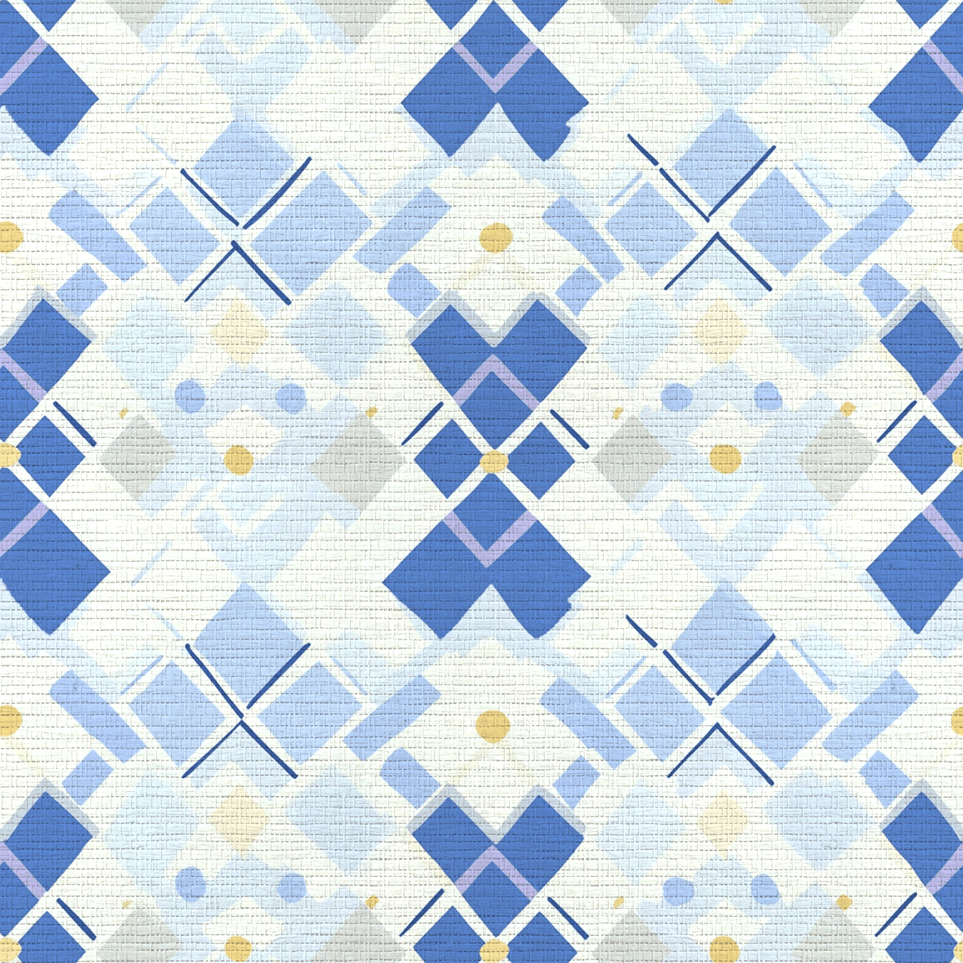 Brooke Blues Faux Grasscloth Wallpaper - Lemon Park