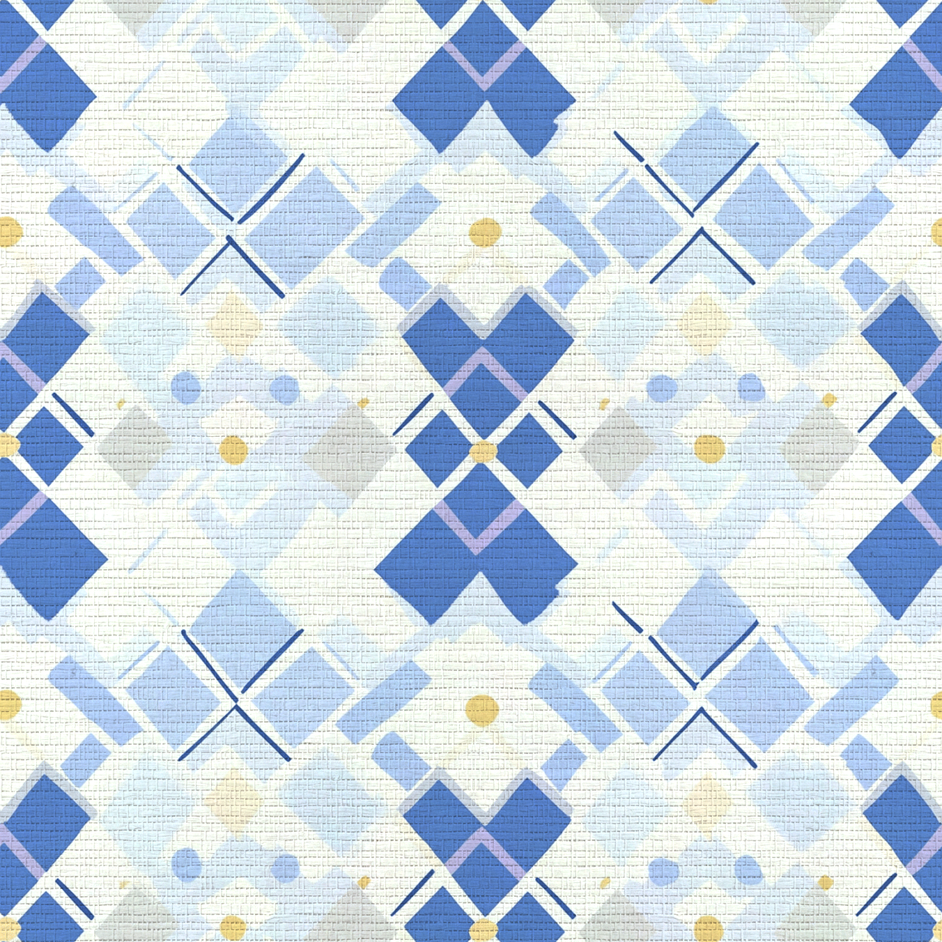 Brooke Blues Faux Grasscloth Wallpaper