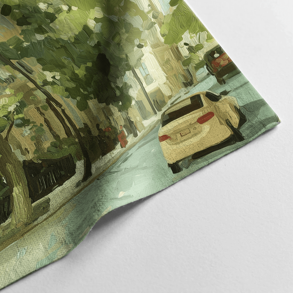 Brownstone Morning - Tapestry - Lemon Park