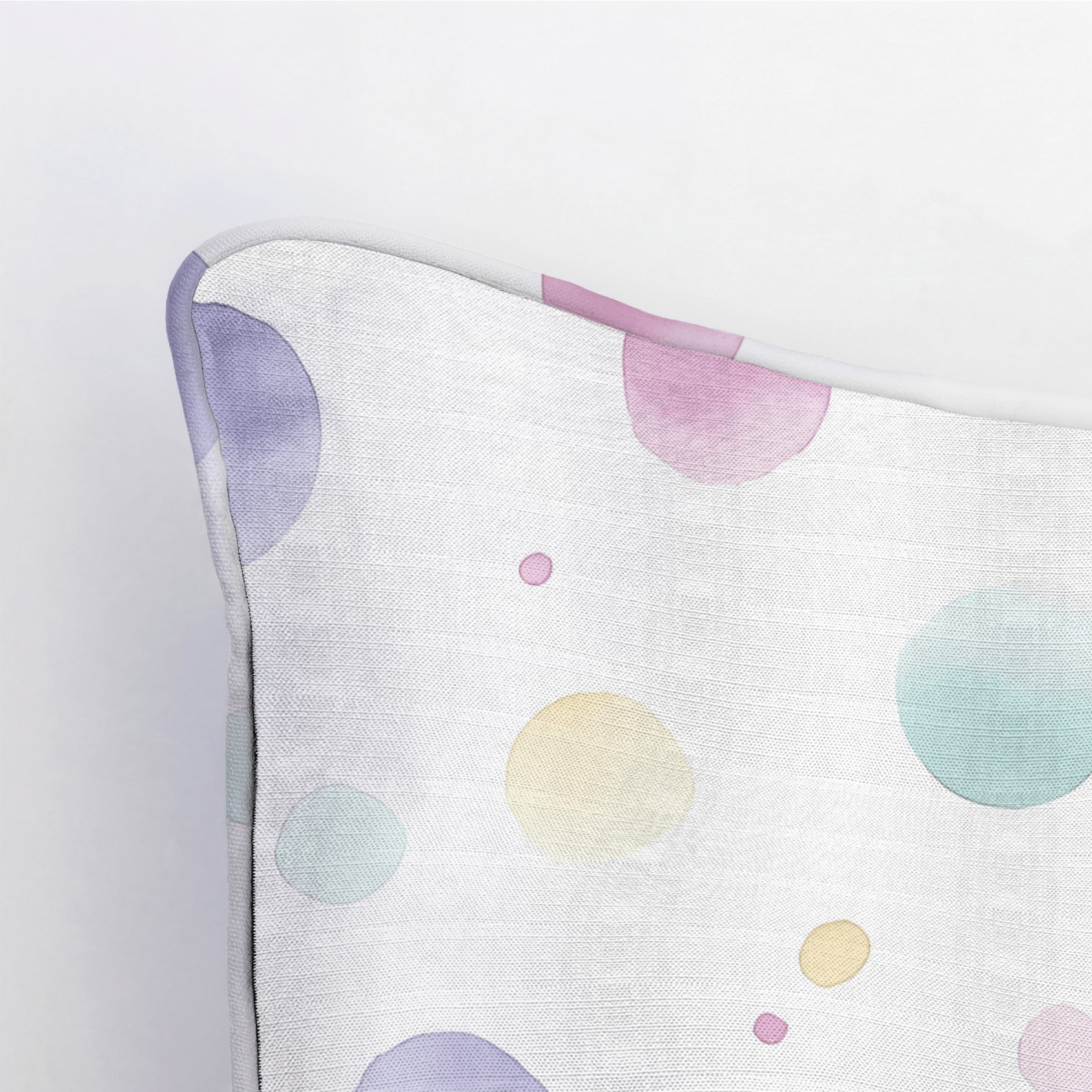 Bubble Bliss Throw Pillow - Lemon Park