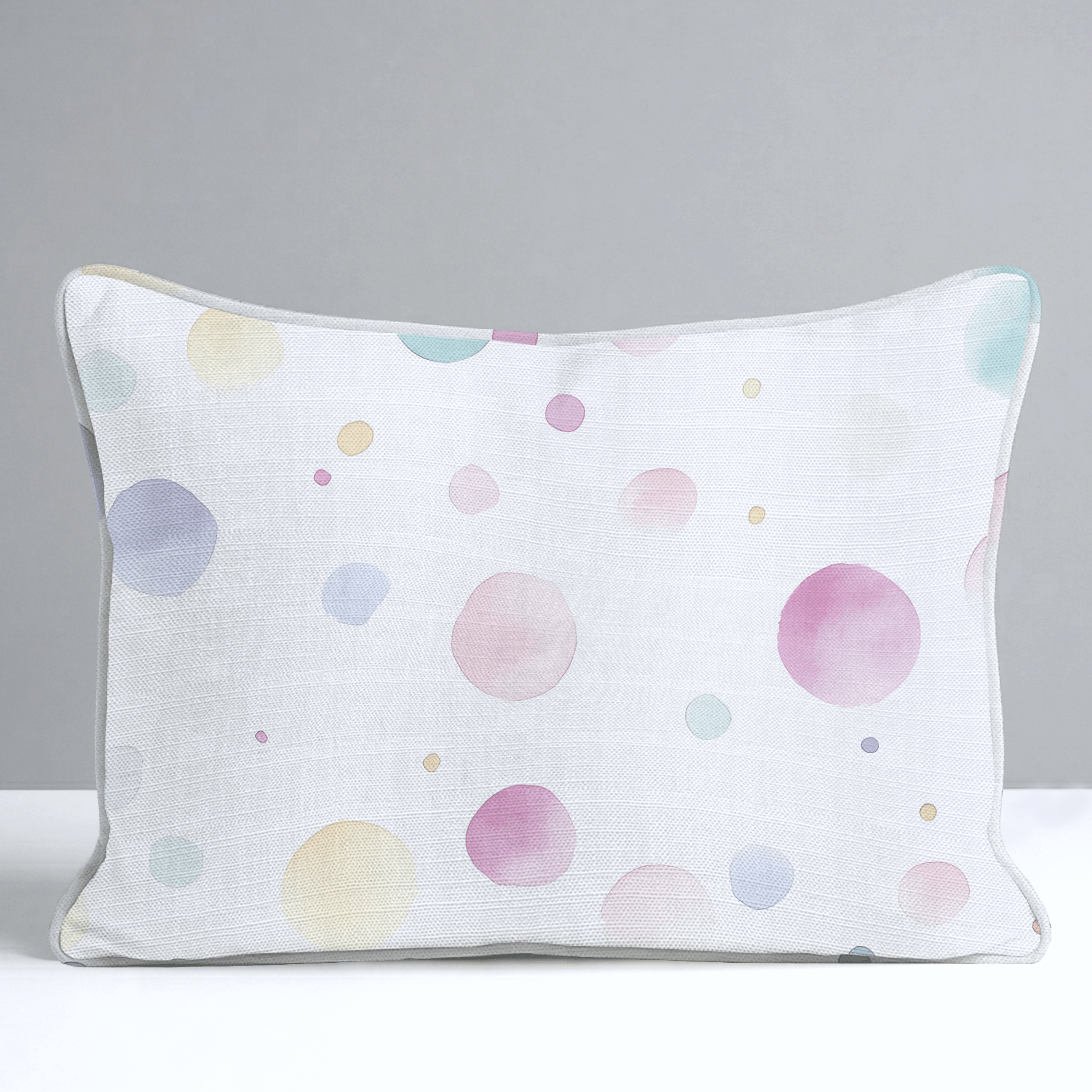 Bubble Bliss Throw Pillow - Lemon Park