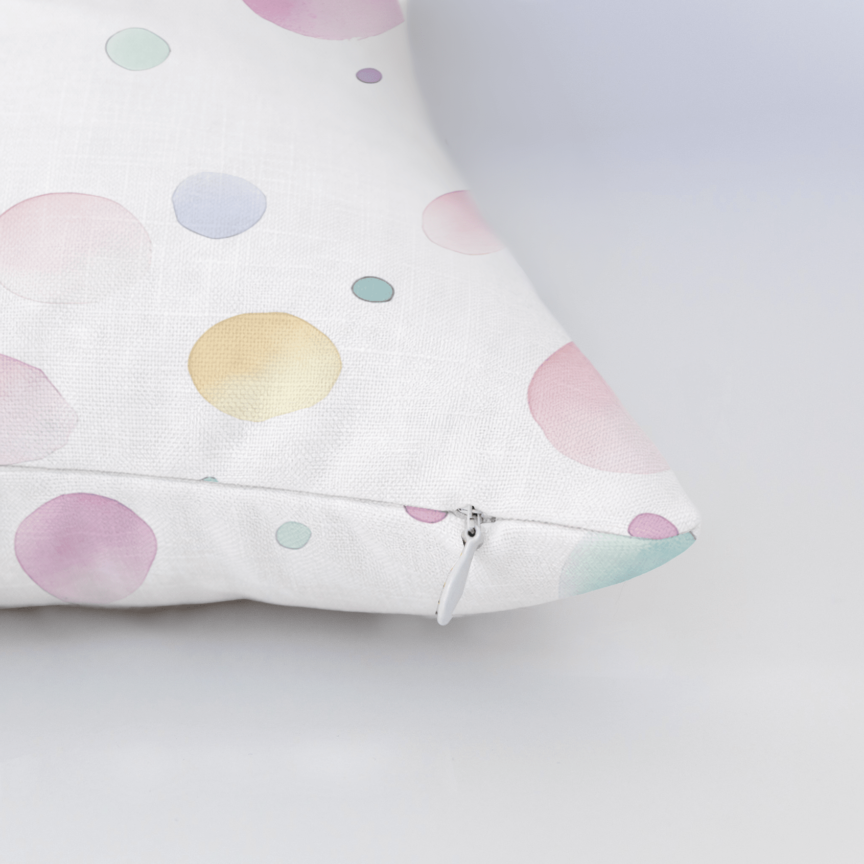 Bubble Bliss Throw Pillow - Lemon Park