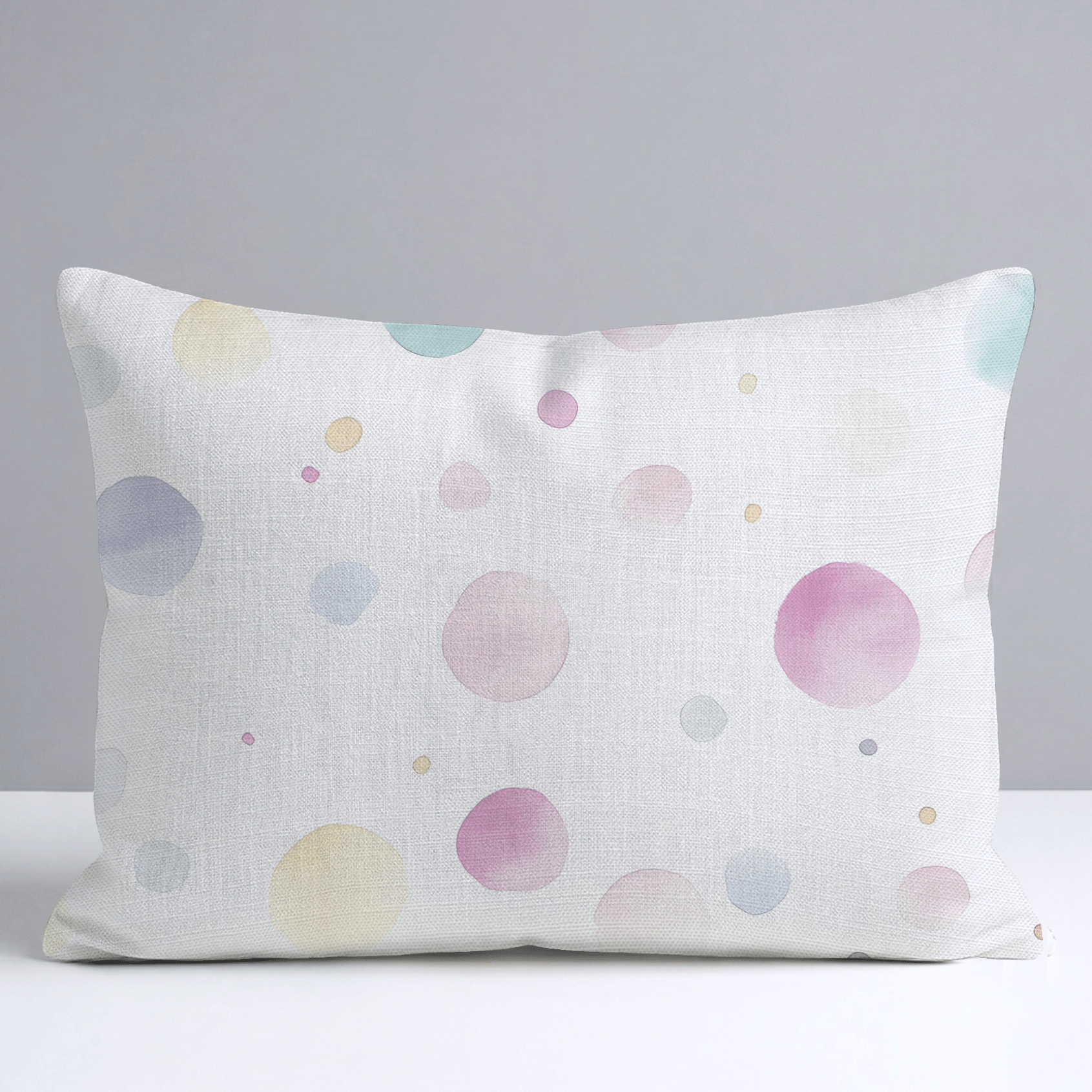 Bubble Bliss Throw Pillow - Lemon Park