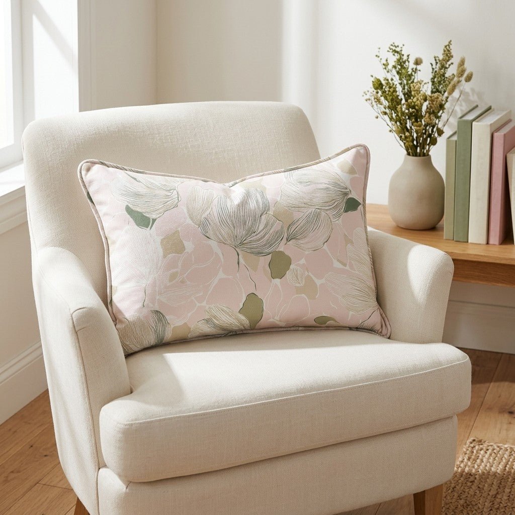 Bubblegum Matcha Throw Pillow - Lemon Park