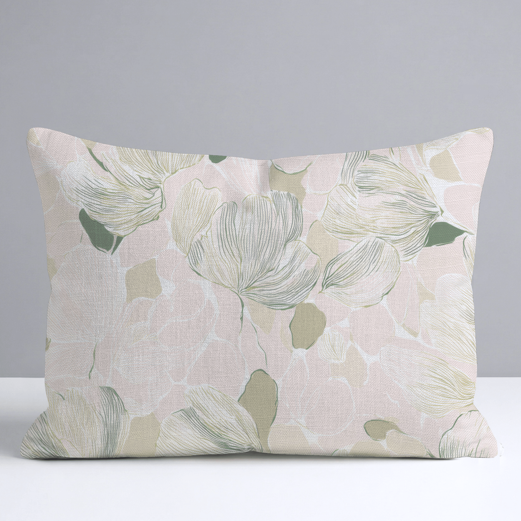 Bubblegum Matcha Throw Pillow - Lemon Park