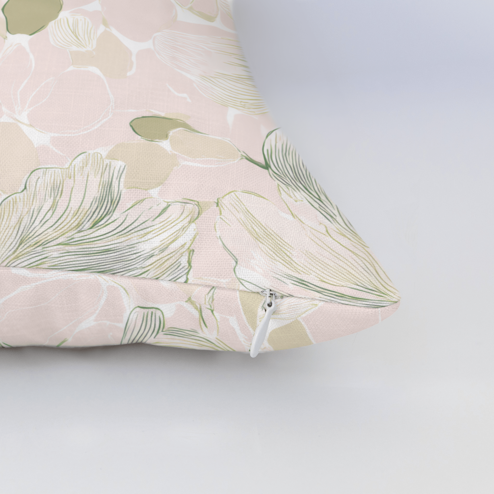 Bubblegum Matcha Throw Pillow - Lemon Park