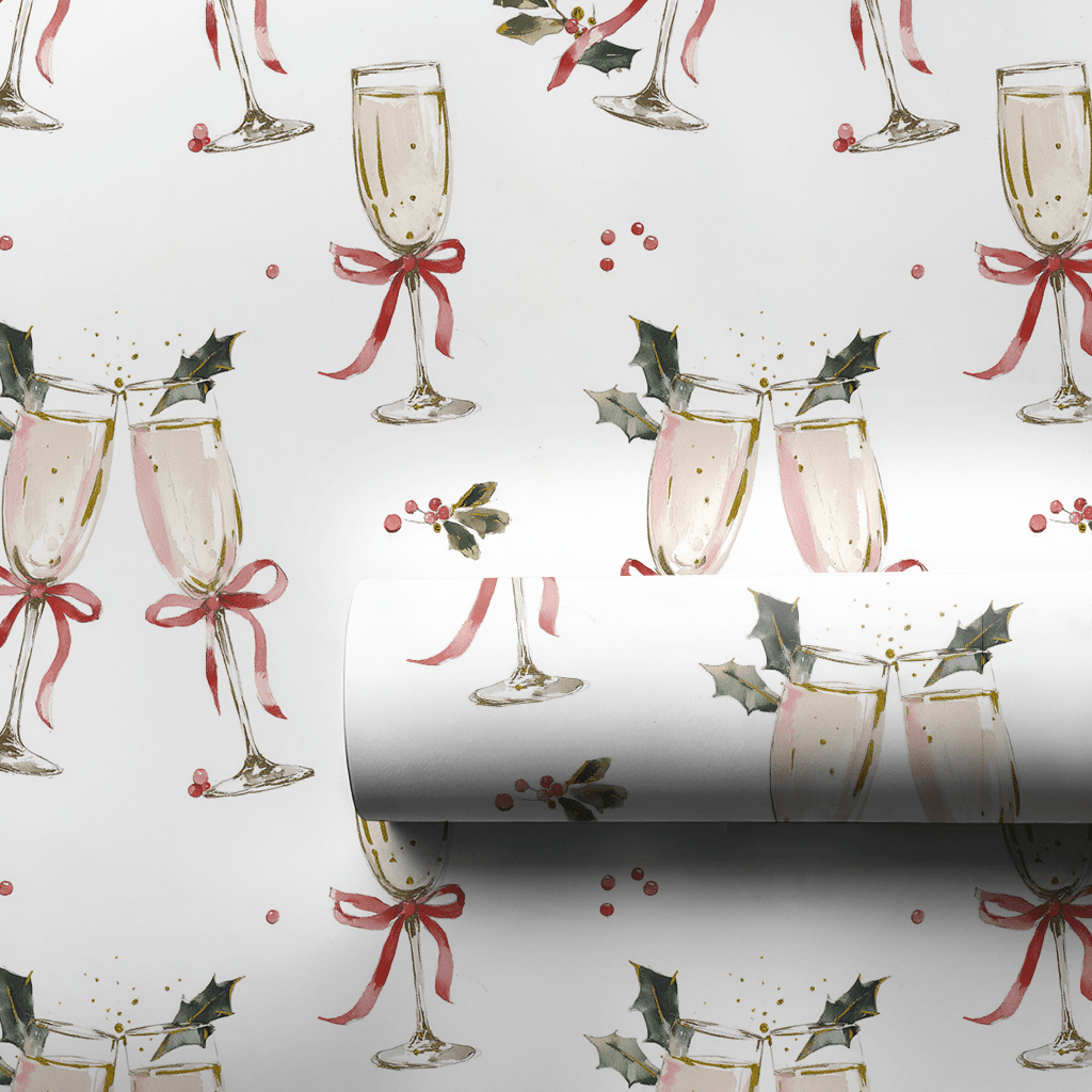 Bubbly Noel - Wrapping Paper - Lemon Park