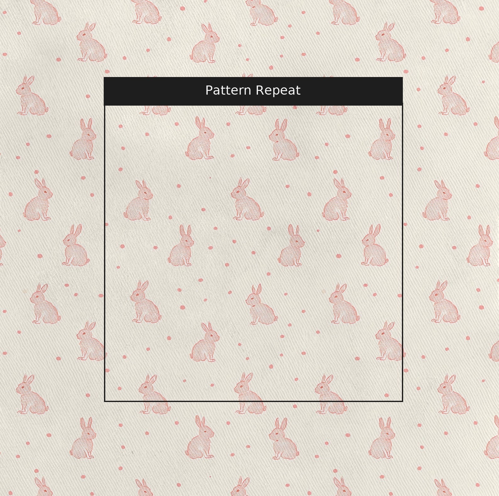 Bunny Ballet - Fabric - Lemon Park