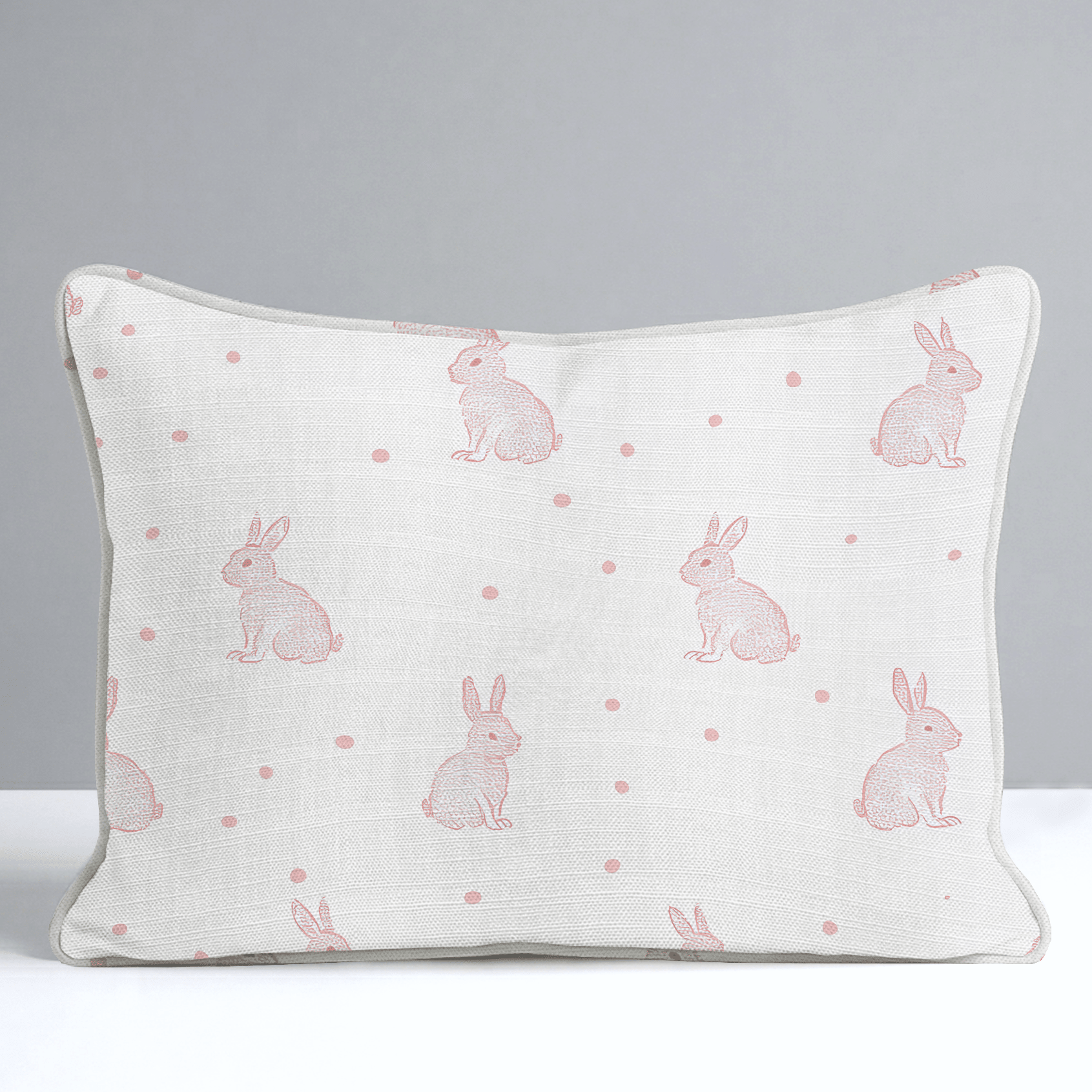 Bunny Ballet Throw Pillow - Lemon Park