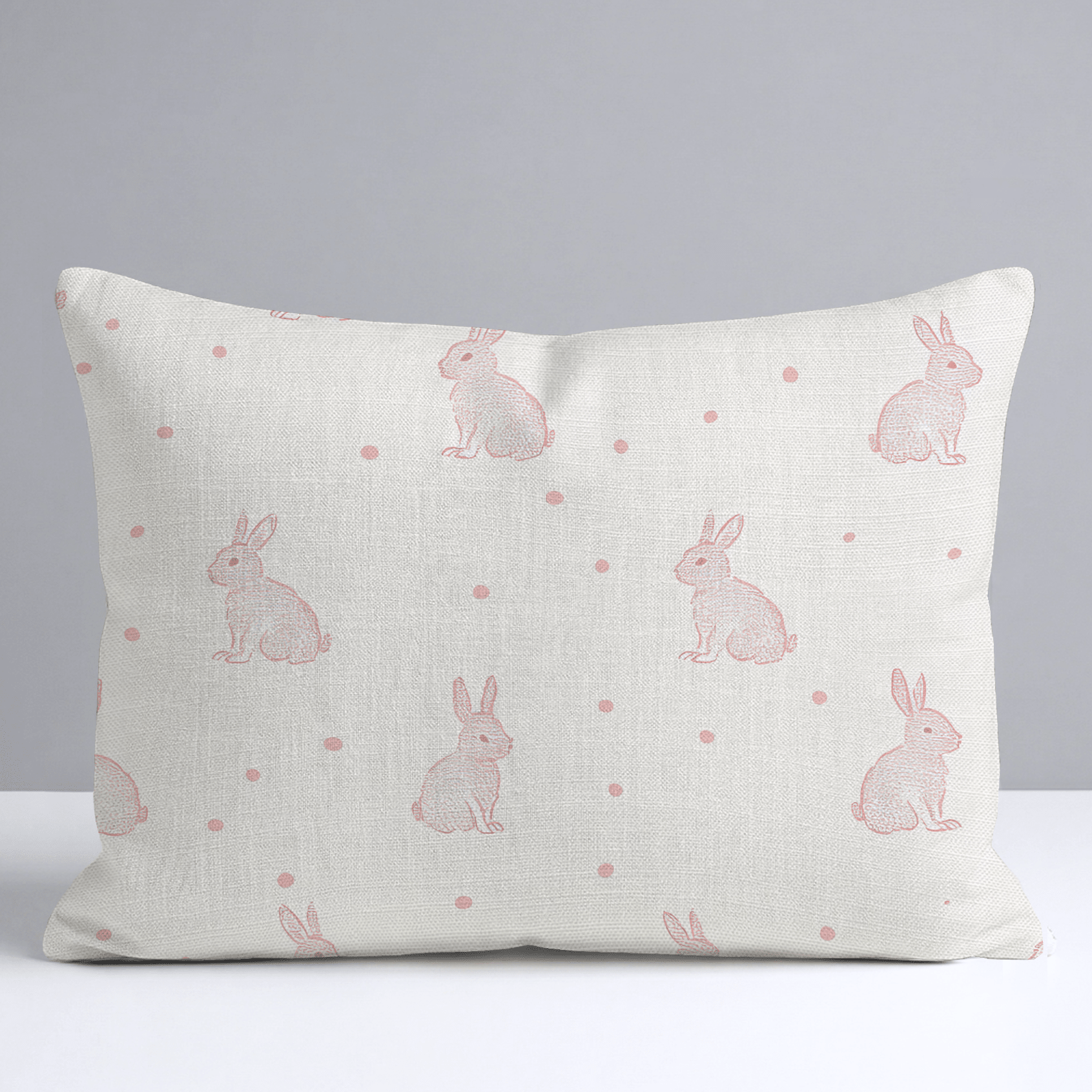 Bunny Ballet Throw Pillow - Lemon Park
