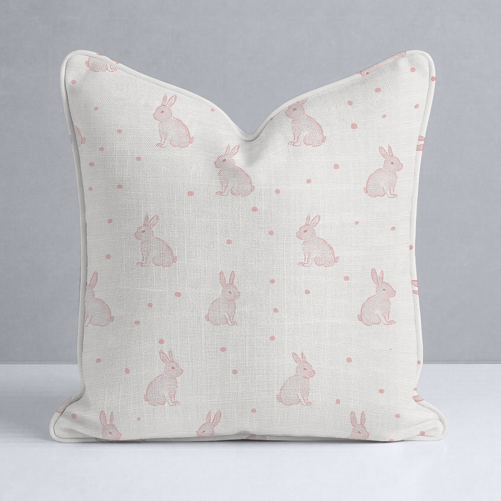 Bunny Ballet Throw Pillow - Lemon Park
