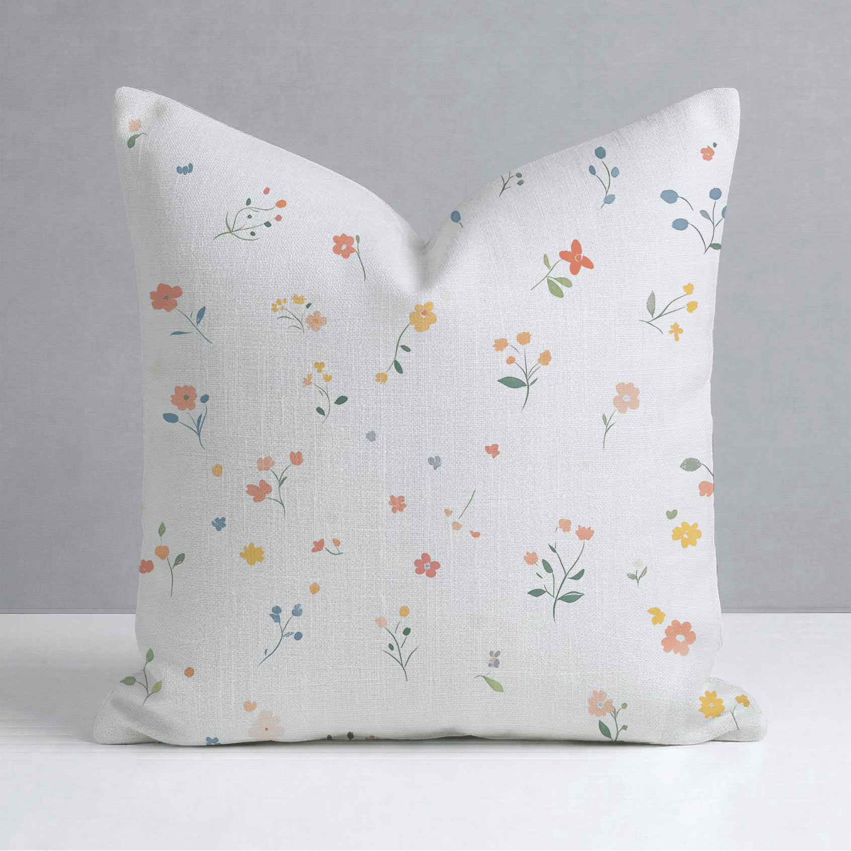 Buttercup Blooms Throw Pillow - Lemon Park