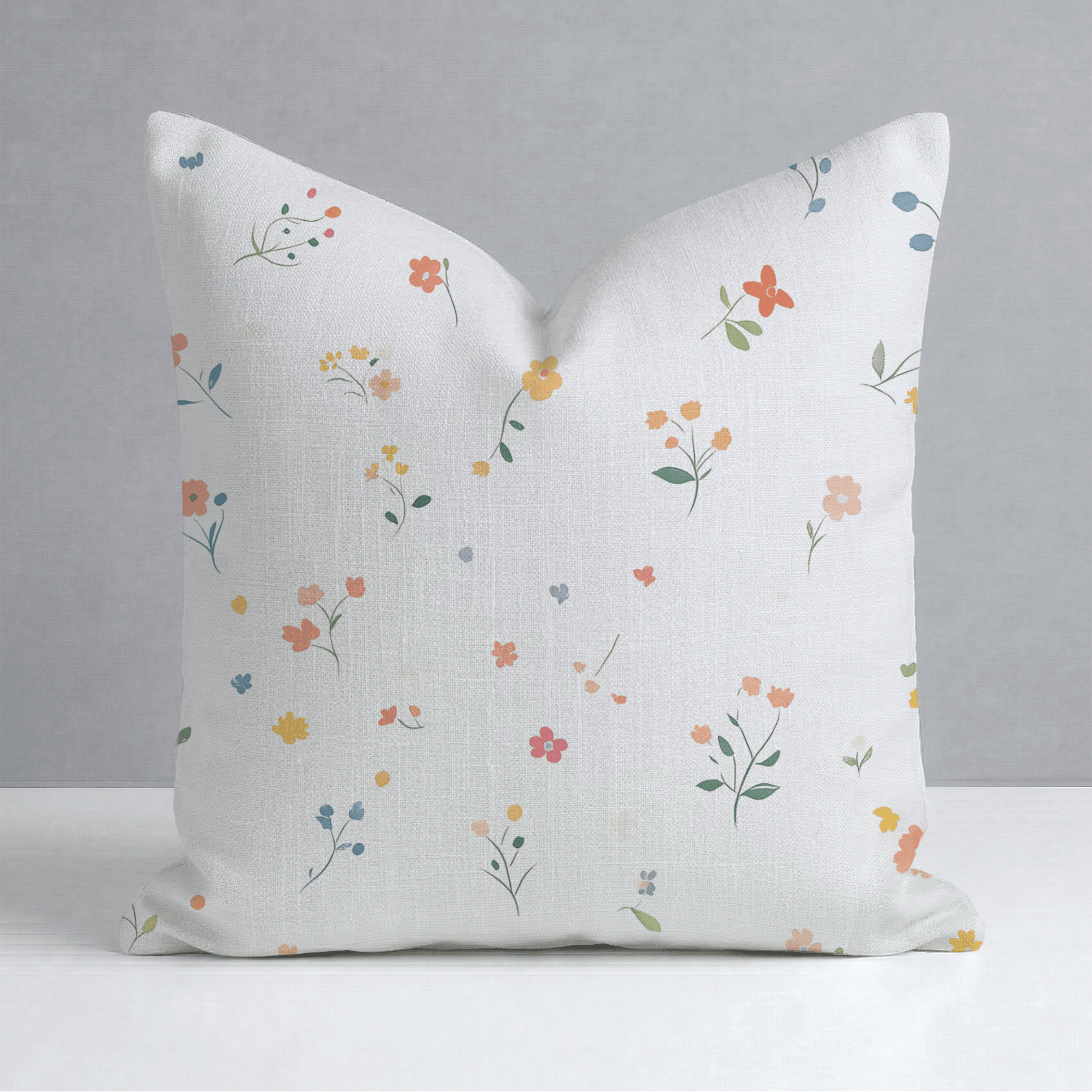 Buttercup Blooms Throw Pillow - Lemon Park
