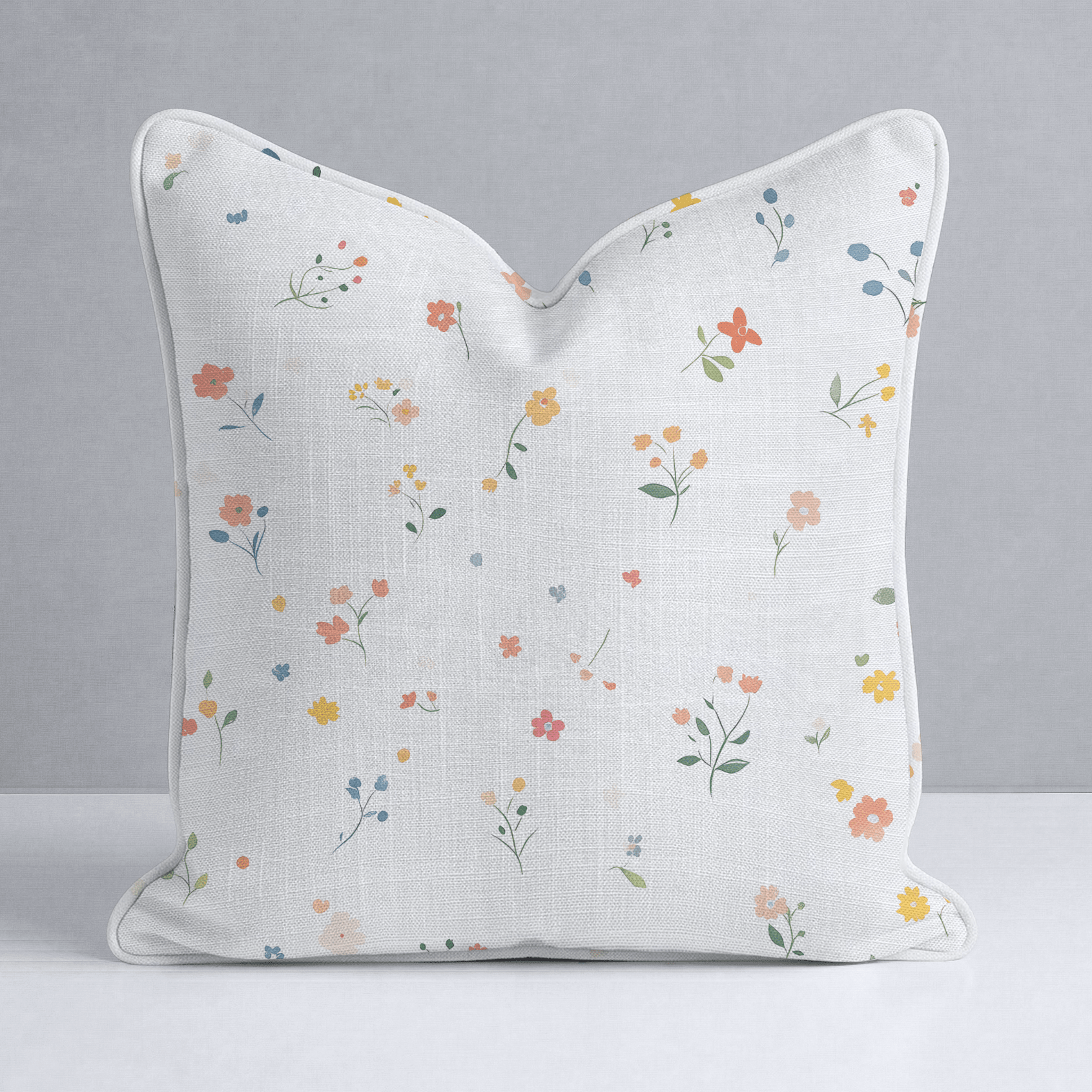 Buttercup Blooms Throw Pillow - Lemon Park