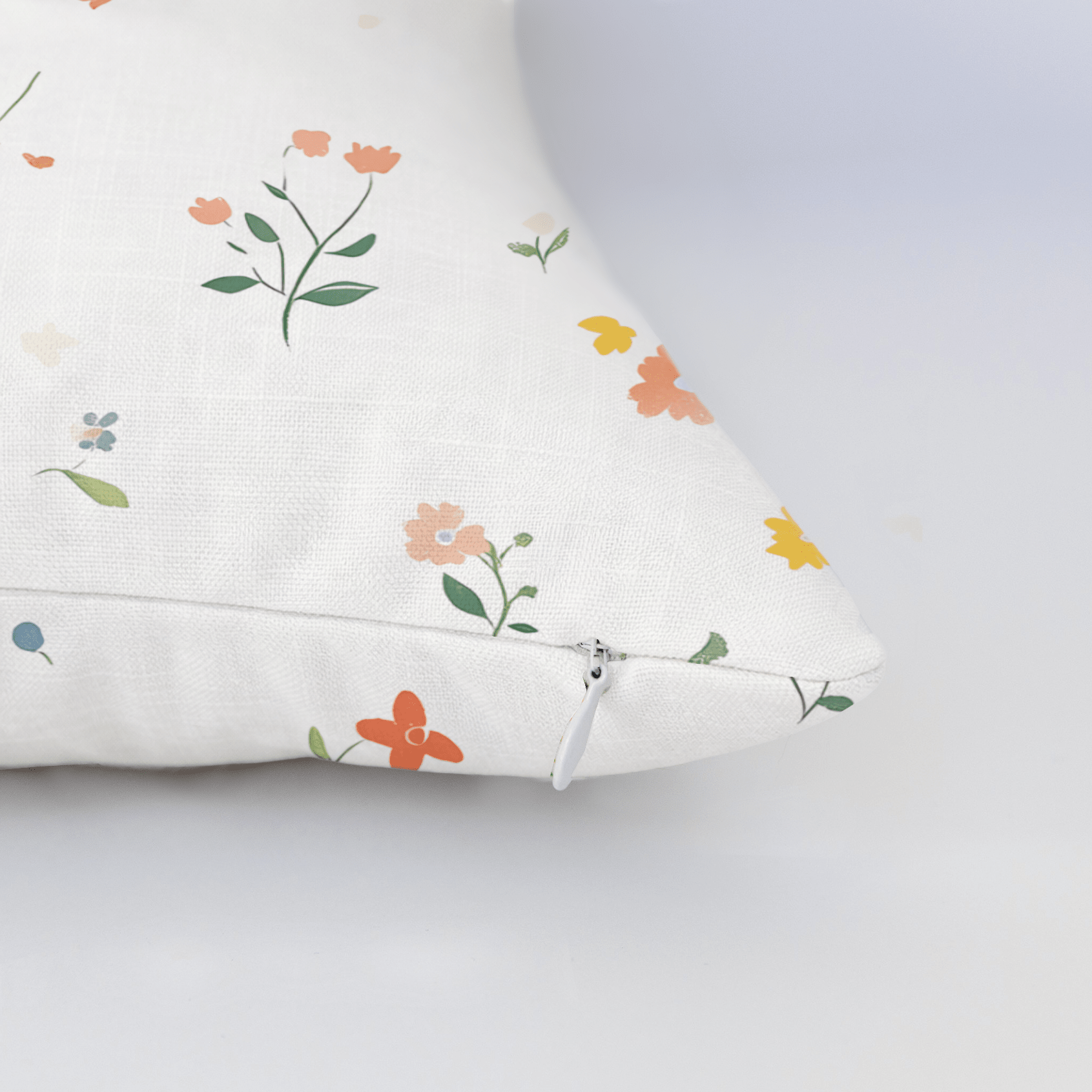 Buttercup Blooms Throw Pillow - Lemon Park