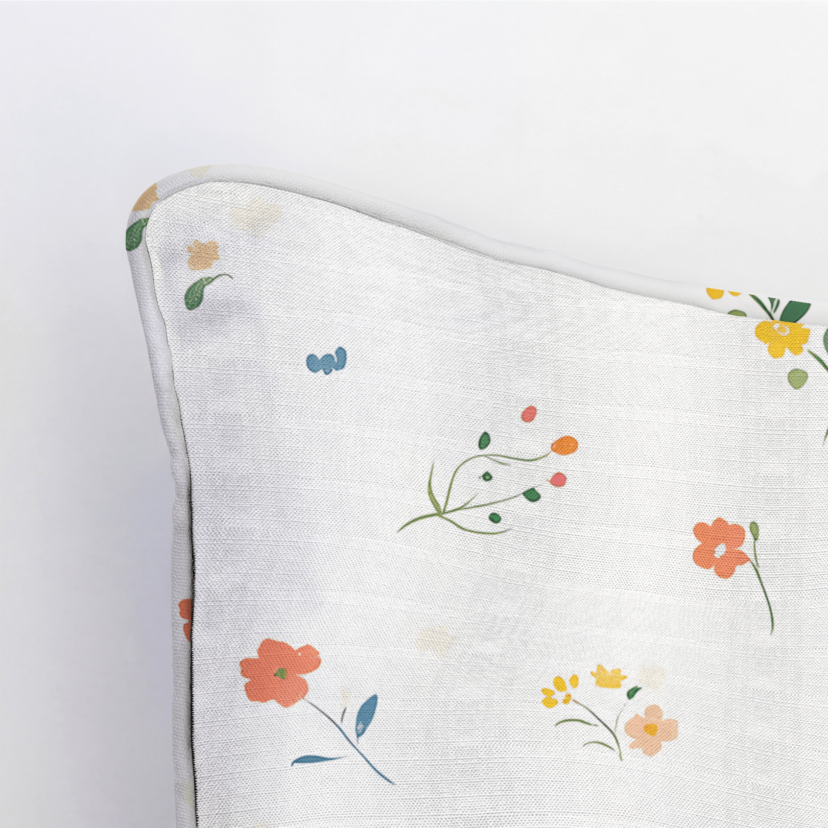 Buttercup Blooms Throw Pillow - Lemon Park