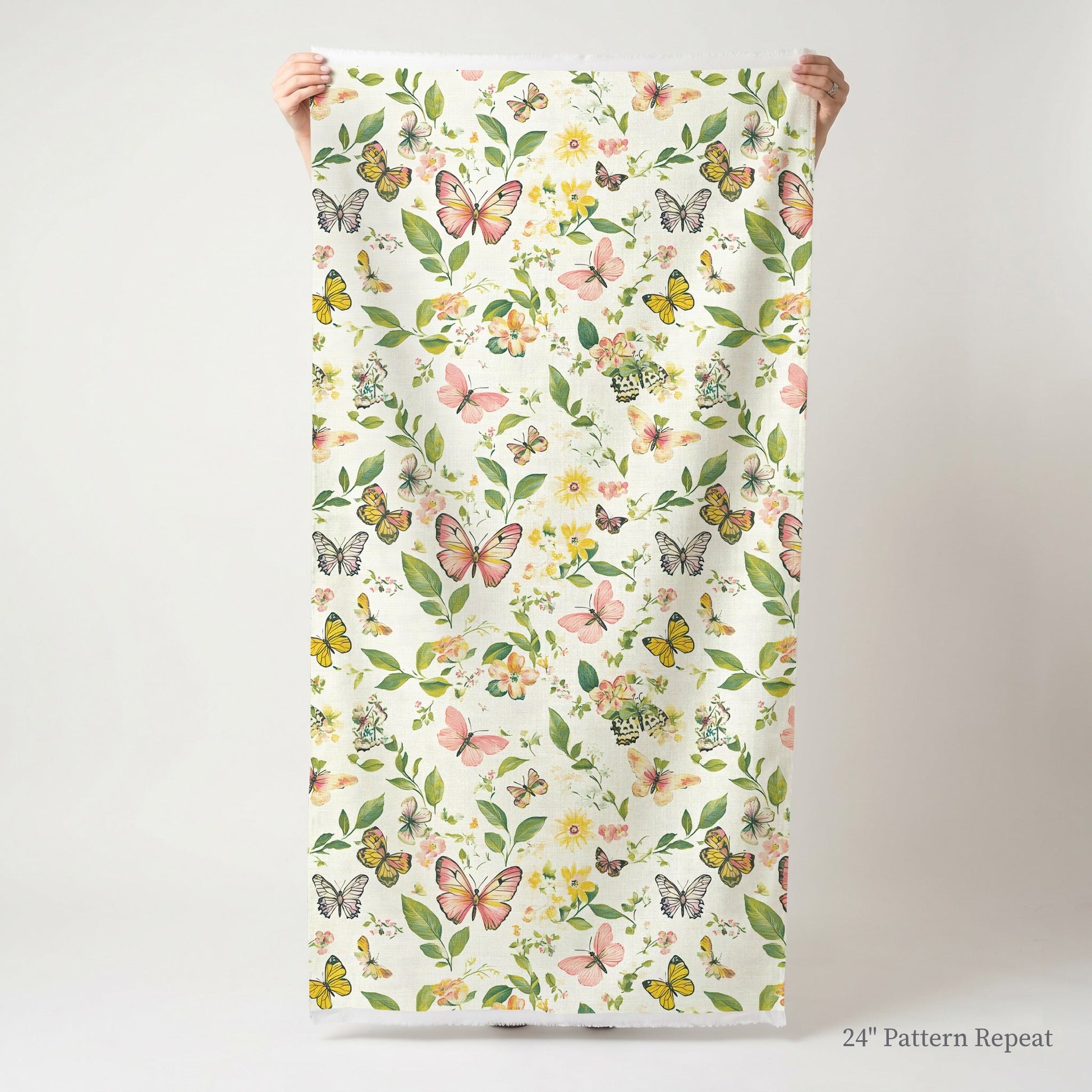 Butterfly Meadow - Fabric - Lemon Park