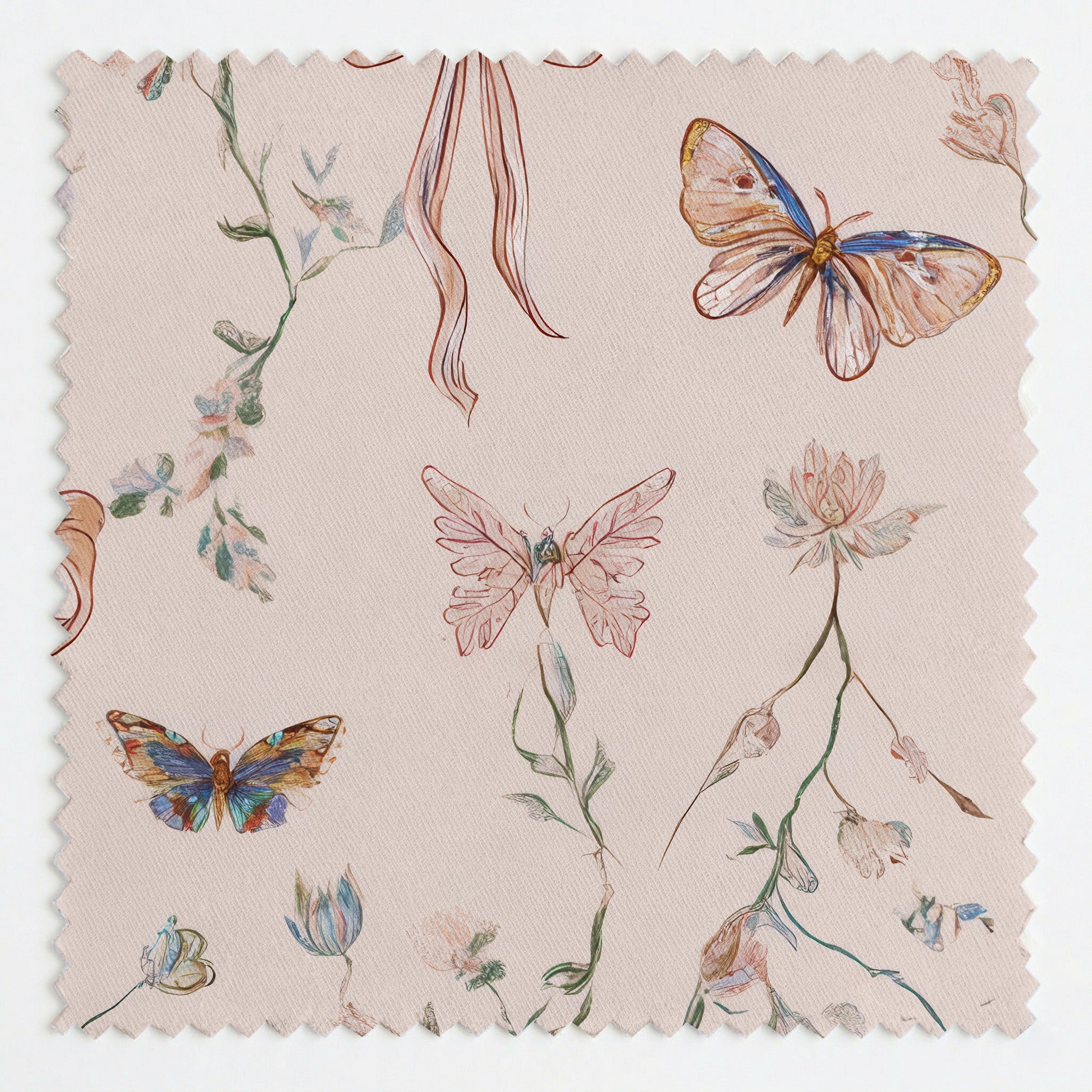 Butterfly Parlour - Fabric - Lemon Park