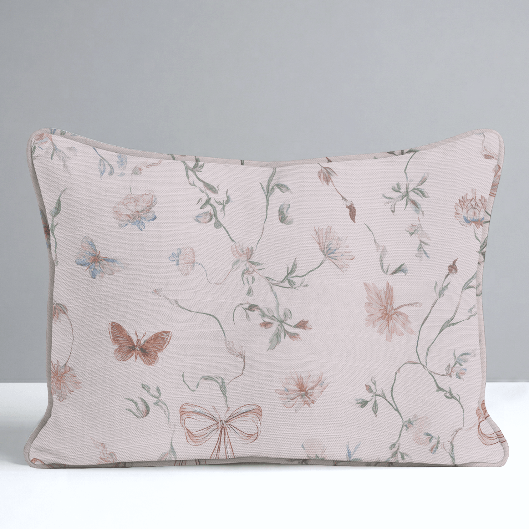 Butterfly Parlour Throw Pillow - Lemon Park