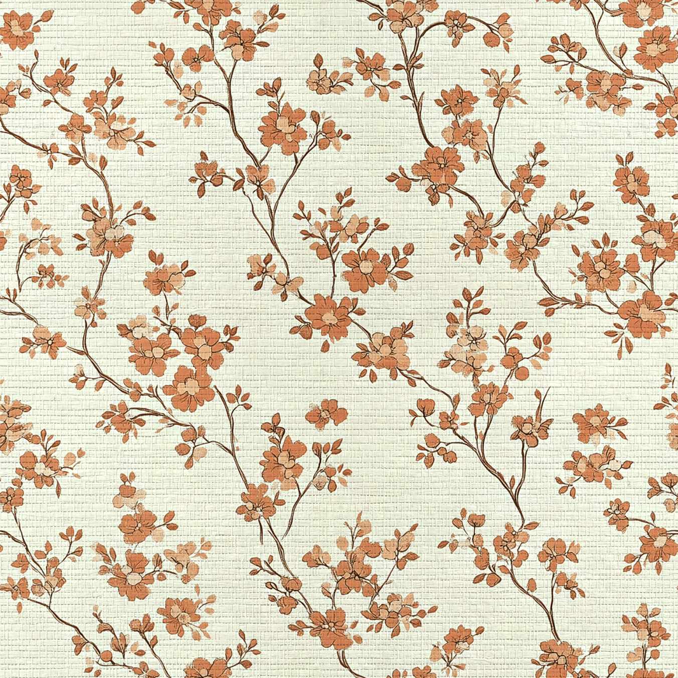 Cabin at Dawn Faux Grasscloth Wallpaper - Lemon Park