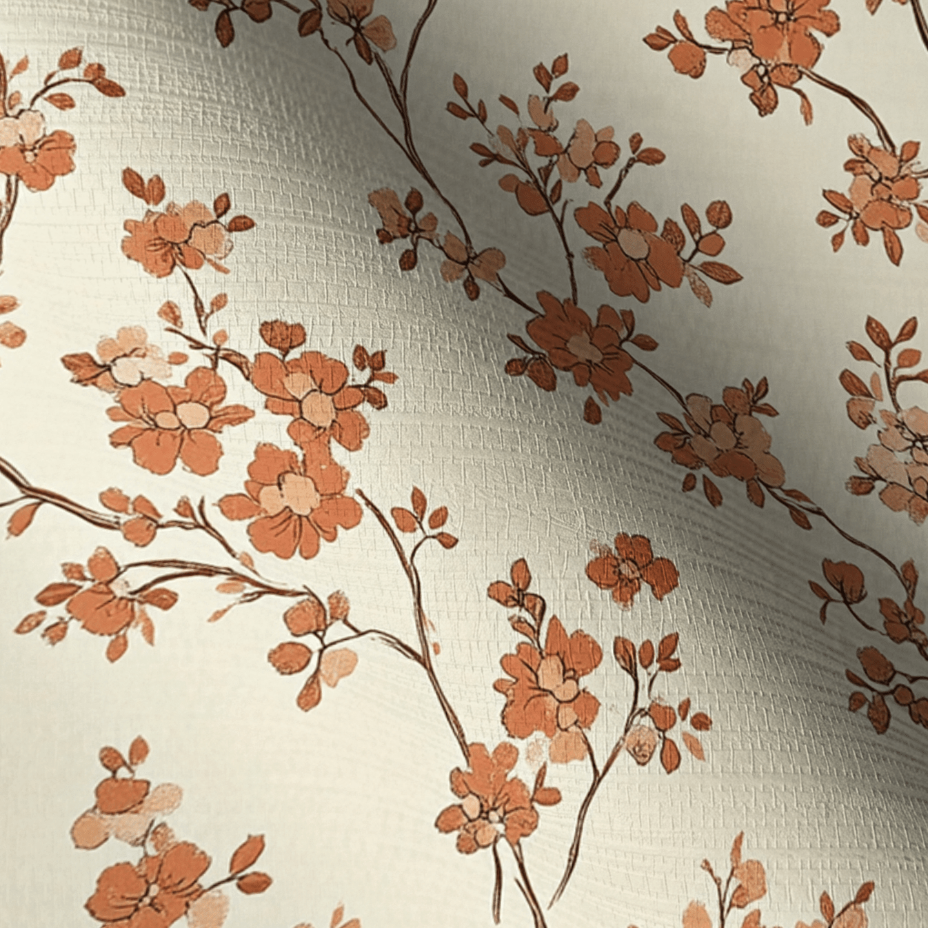Cabin at Dawn Faux Grasscloth Wallpaper - Lemon Park