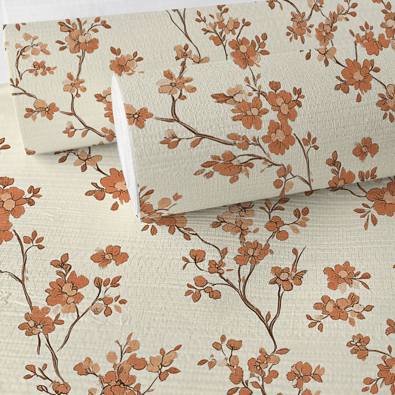 Cabin at Dawn Faux Grasscloth Wallpaper - Lemon Park