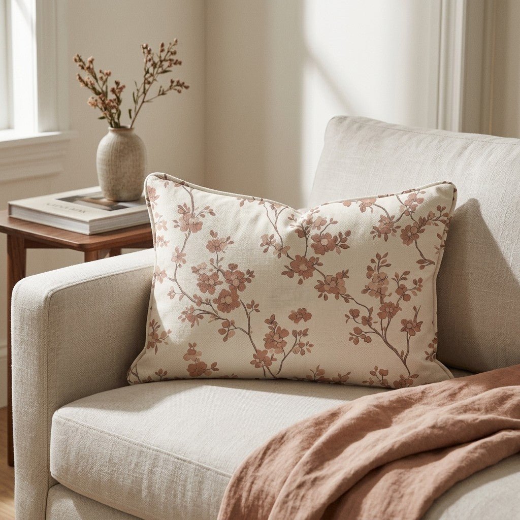 Cabin at Dawn Throw Pillow - Lemon Park
