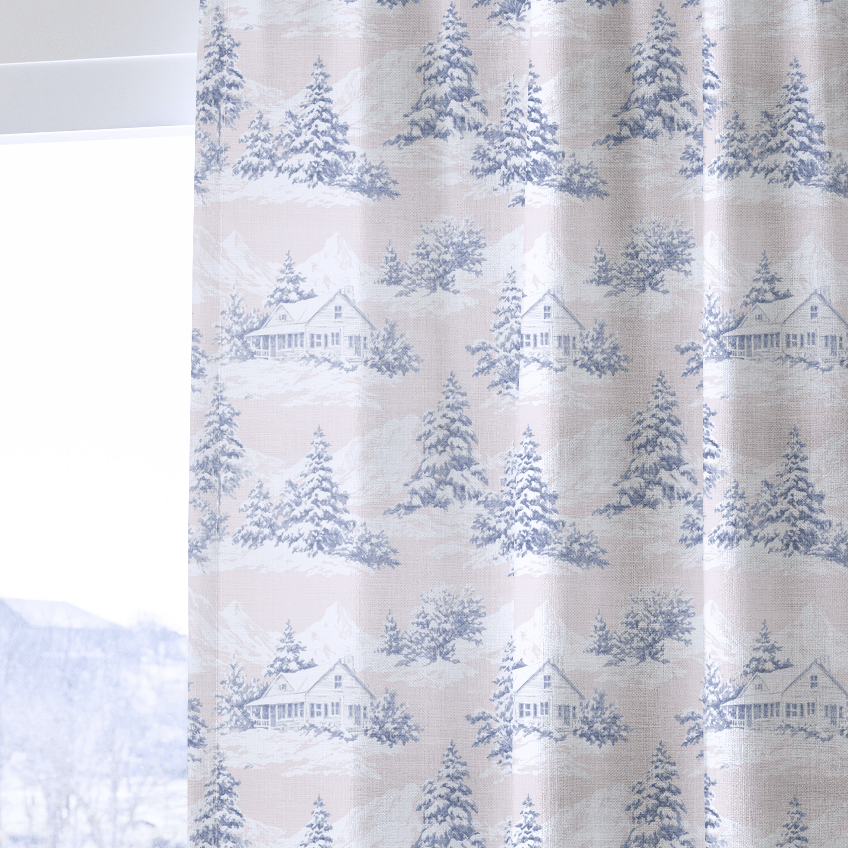 Cabin Cozy - Drapery - Lemon Park