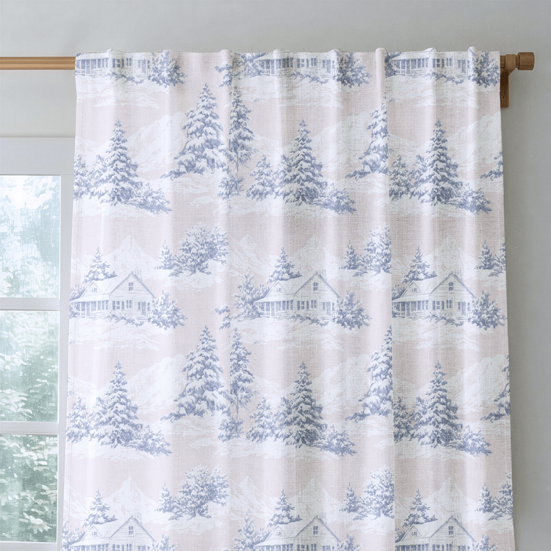 Cabin Cozy - Drapery - Lemon Park