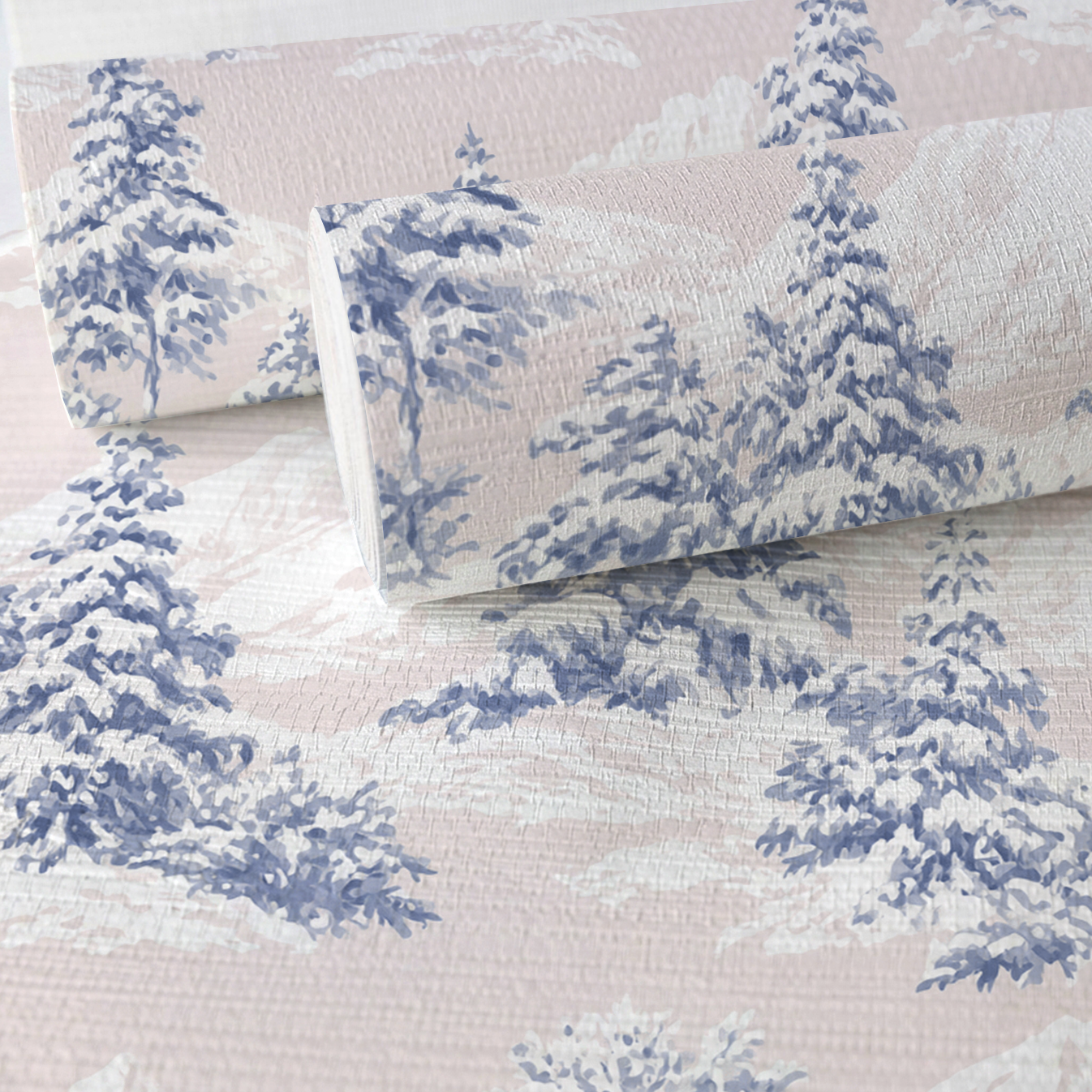 Cabin Cozy Faux Grasscloth Wallpaper