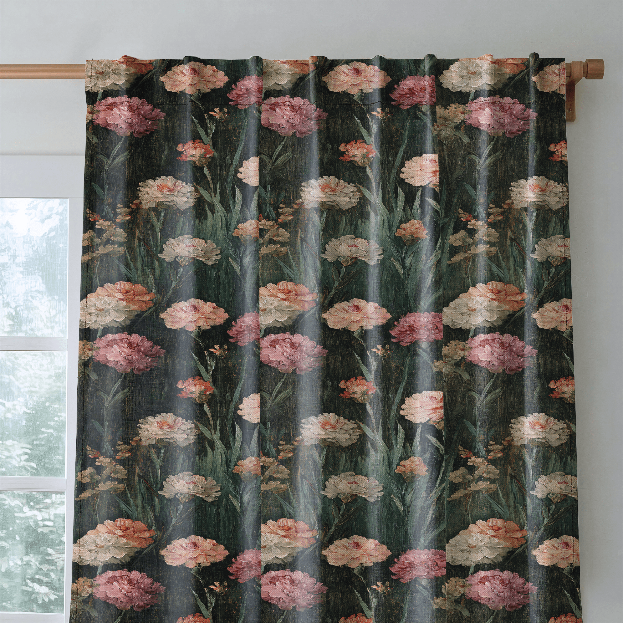 Camellia Grace - Drapery - Lemon Park
