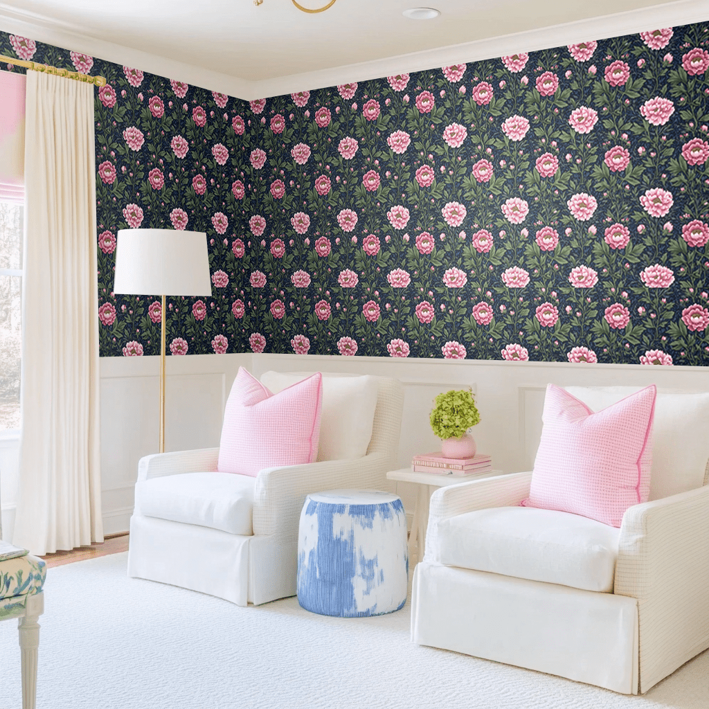 Camellia Vail Wallpaper - Lemon Park