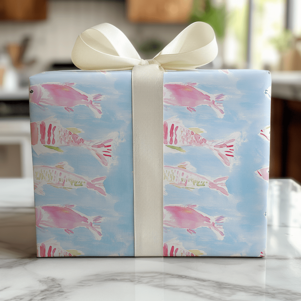 Camryn Fish - Wrapping Paper - Lemon Park