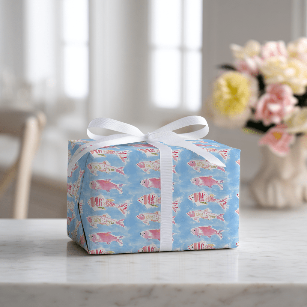 Camryn Fish - Wrapping Paper - Lemon Park