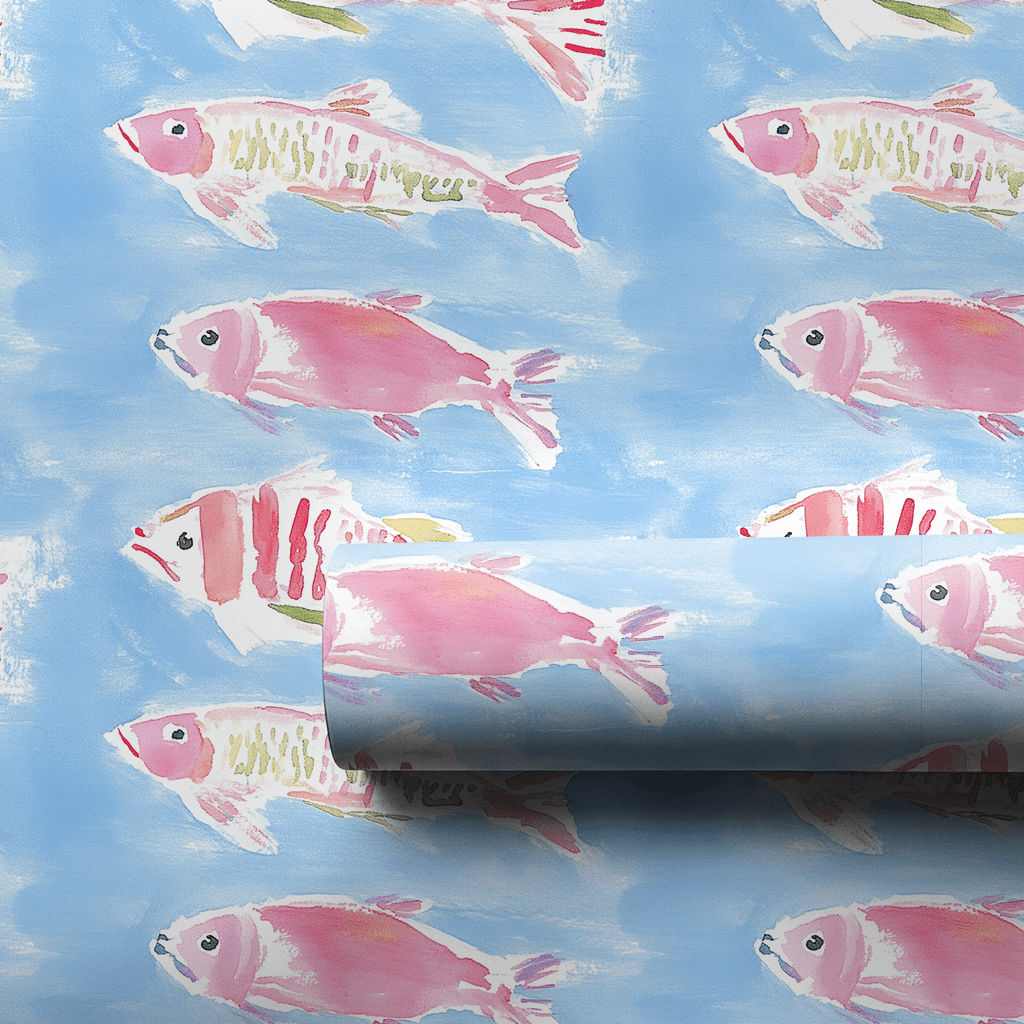 Camryn Fish - Wrapping Paper - Lemon Park