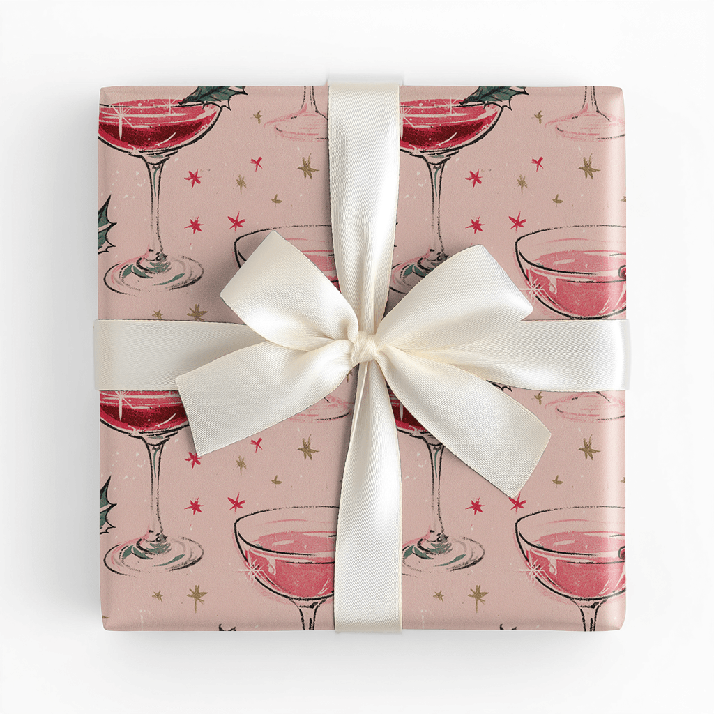 Candy Cane Cosmo - Wrapping Paper - Lemon Park