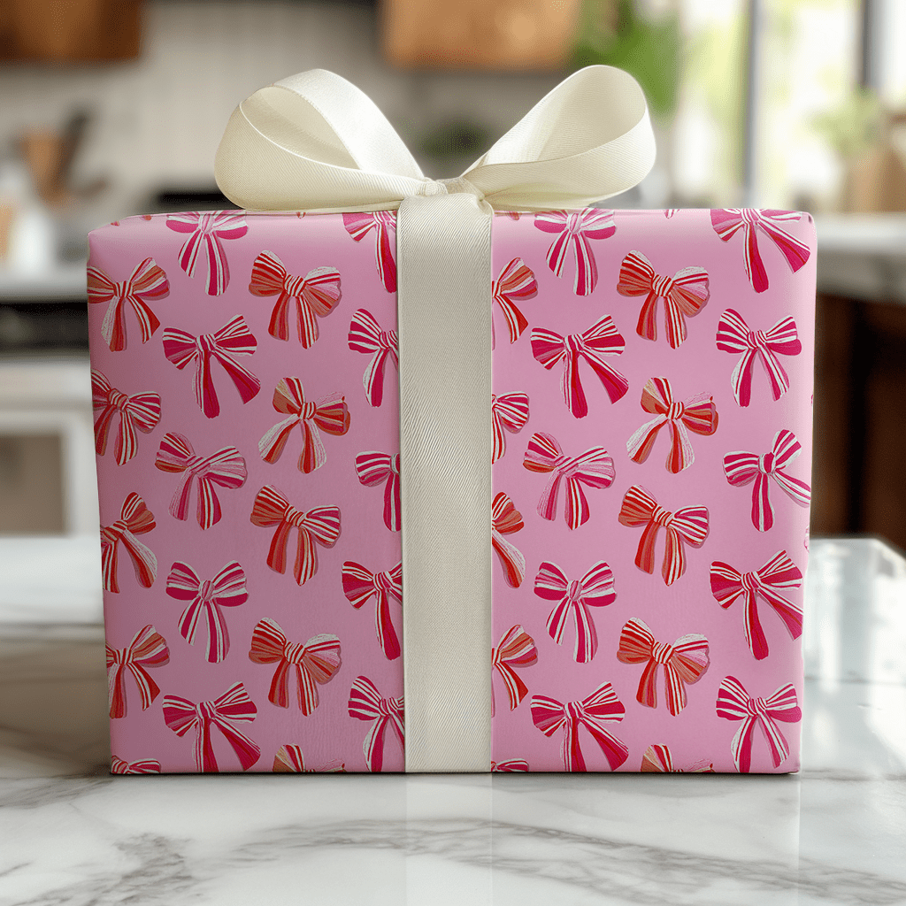 Candy Cane Twist - Wrapping Paper - Lemon Park