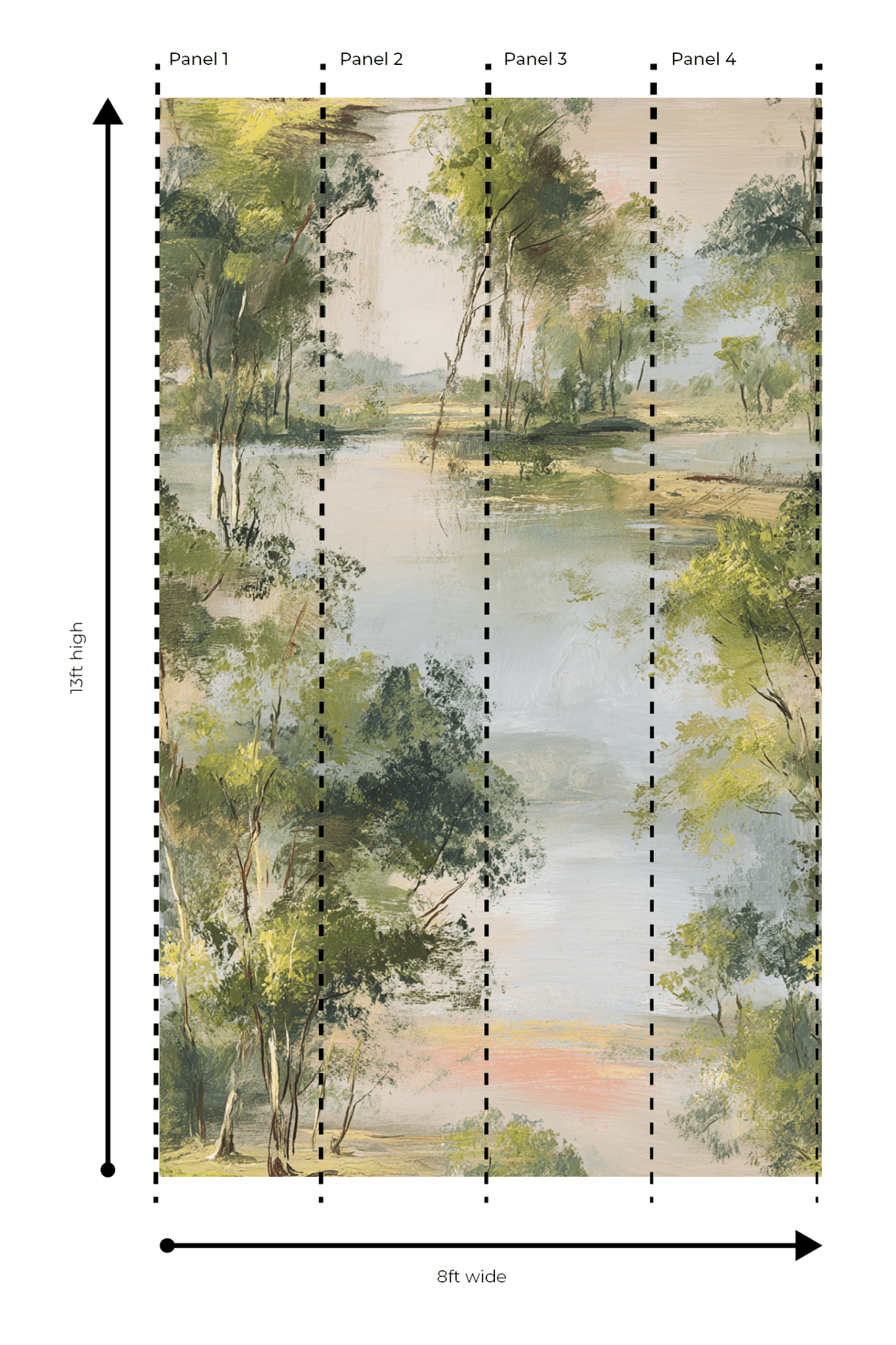 Canopy House - Wall Mural - Lemon Park