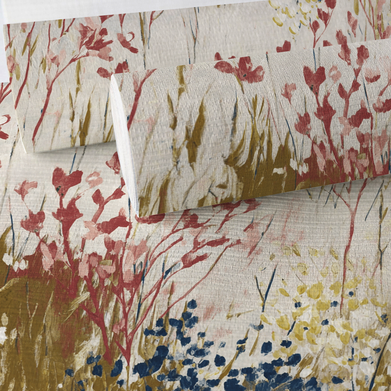 Canopy Faux Grasscloth Wallpaper