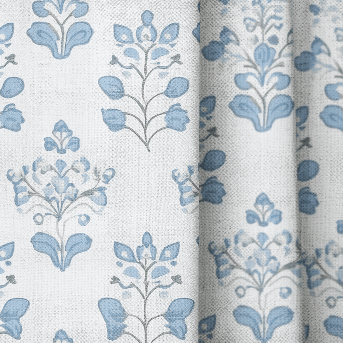 Capri Blue - Drapery - Lemon Park