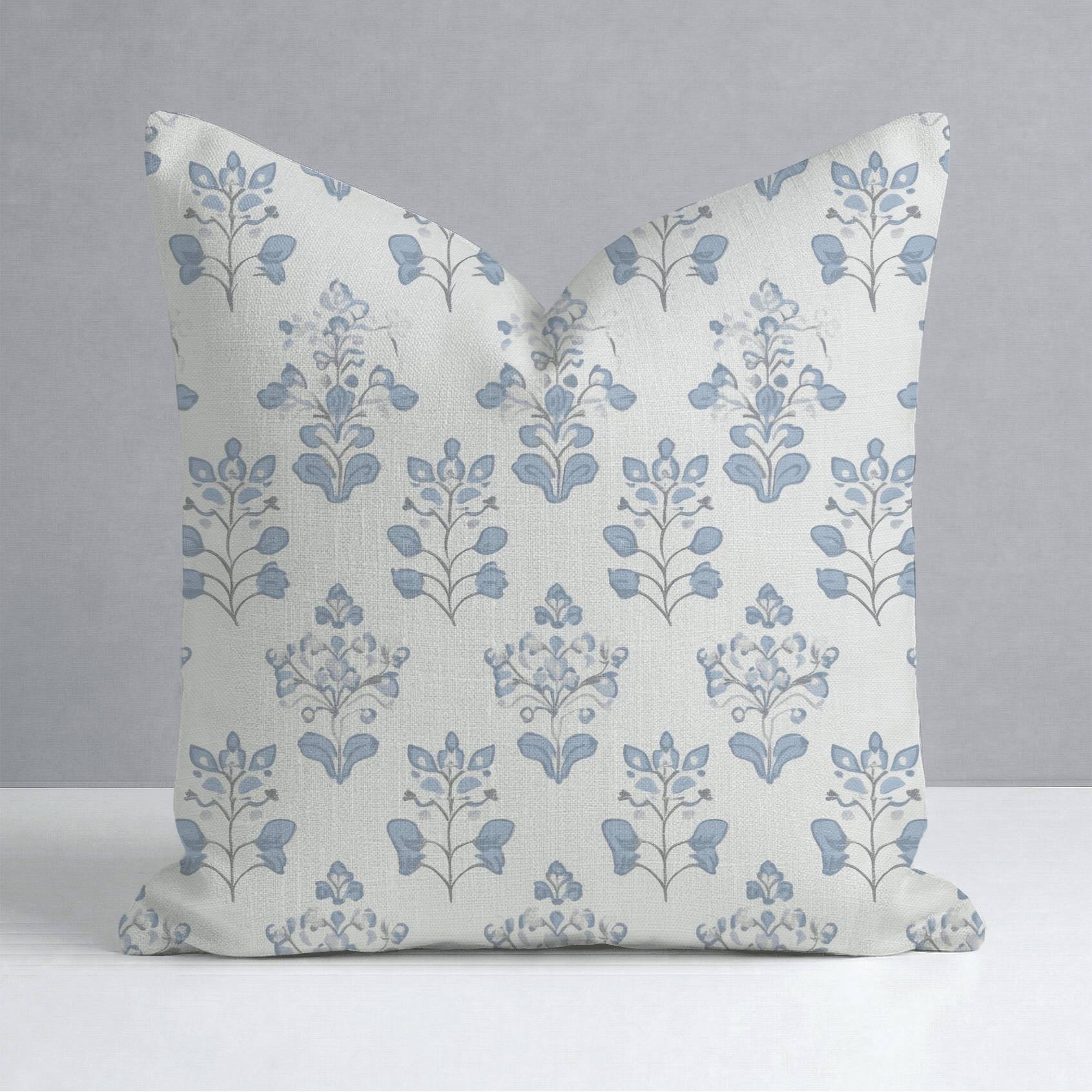 Capri Blue Throw Pillow - Lemon Park