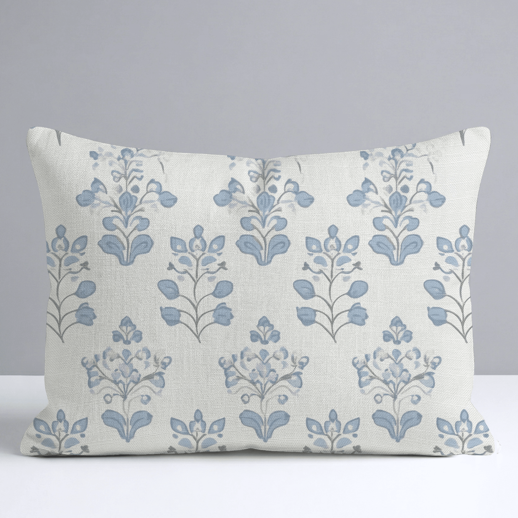 Capri Blue Throw Pillow - Lemon Park