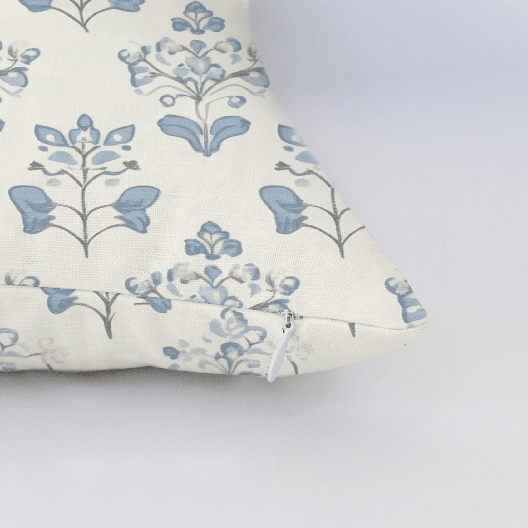 Capri Blue Throw Pillow - Lemon Park