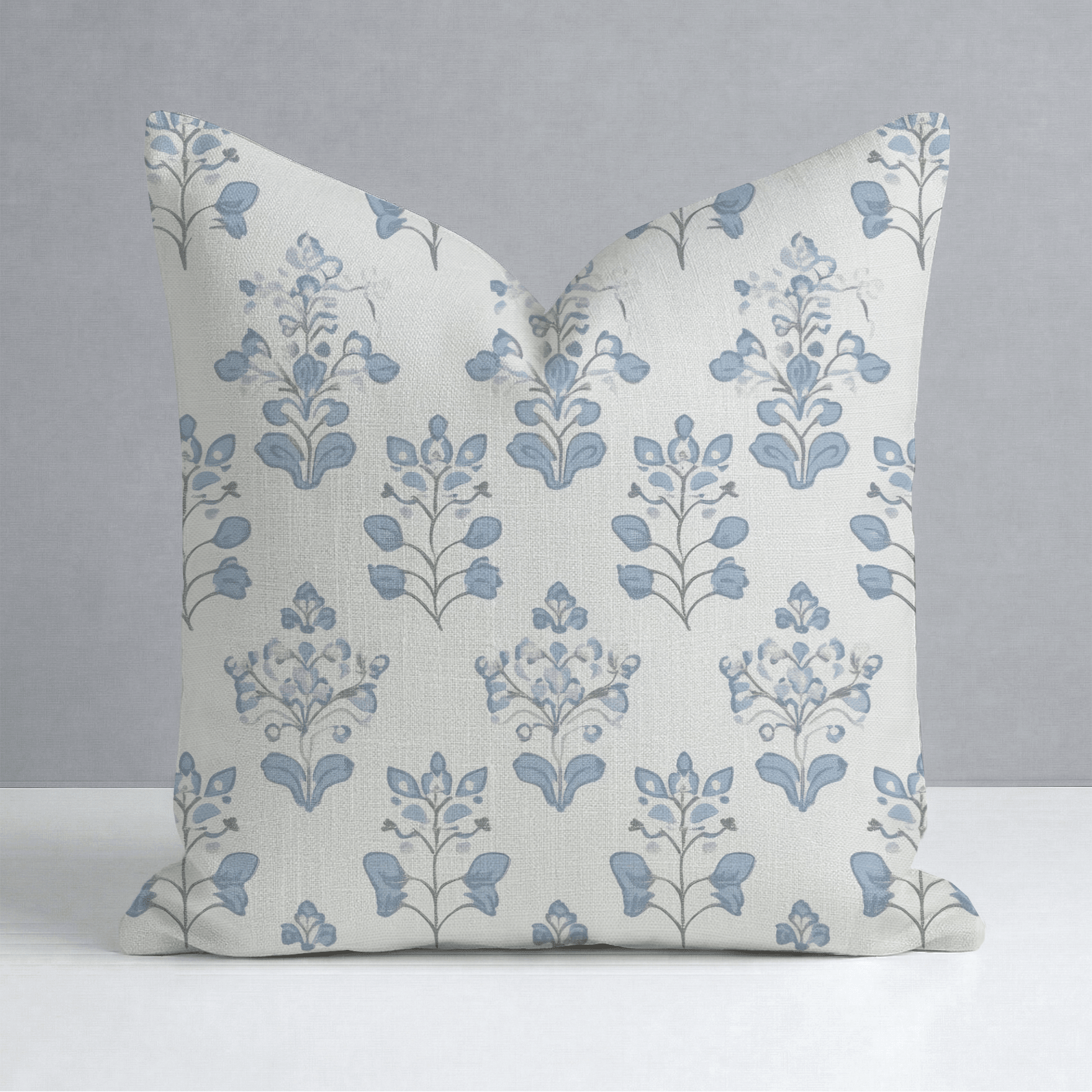 Capri Blue Throw Pillow - Lemon Park