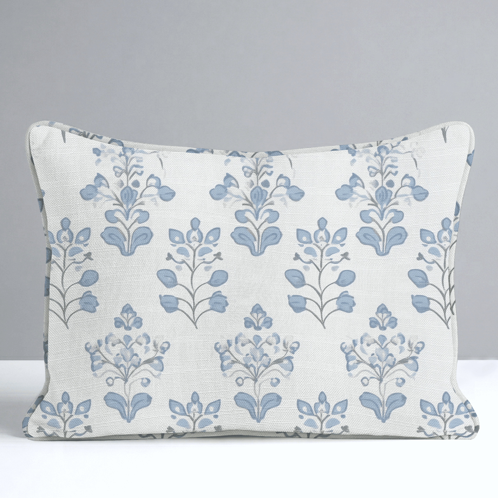 Capri Blue Throw Pillow - Lemon Park