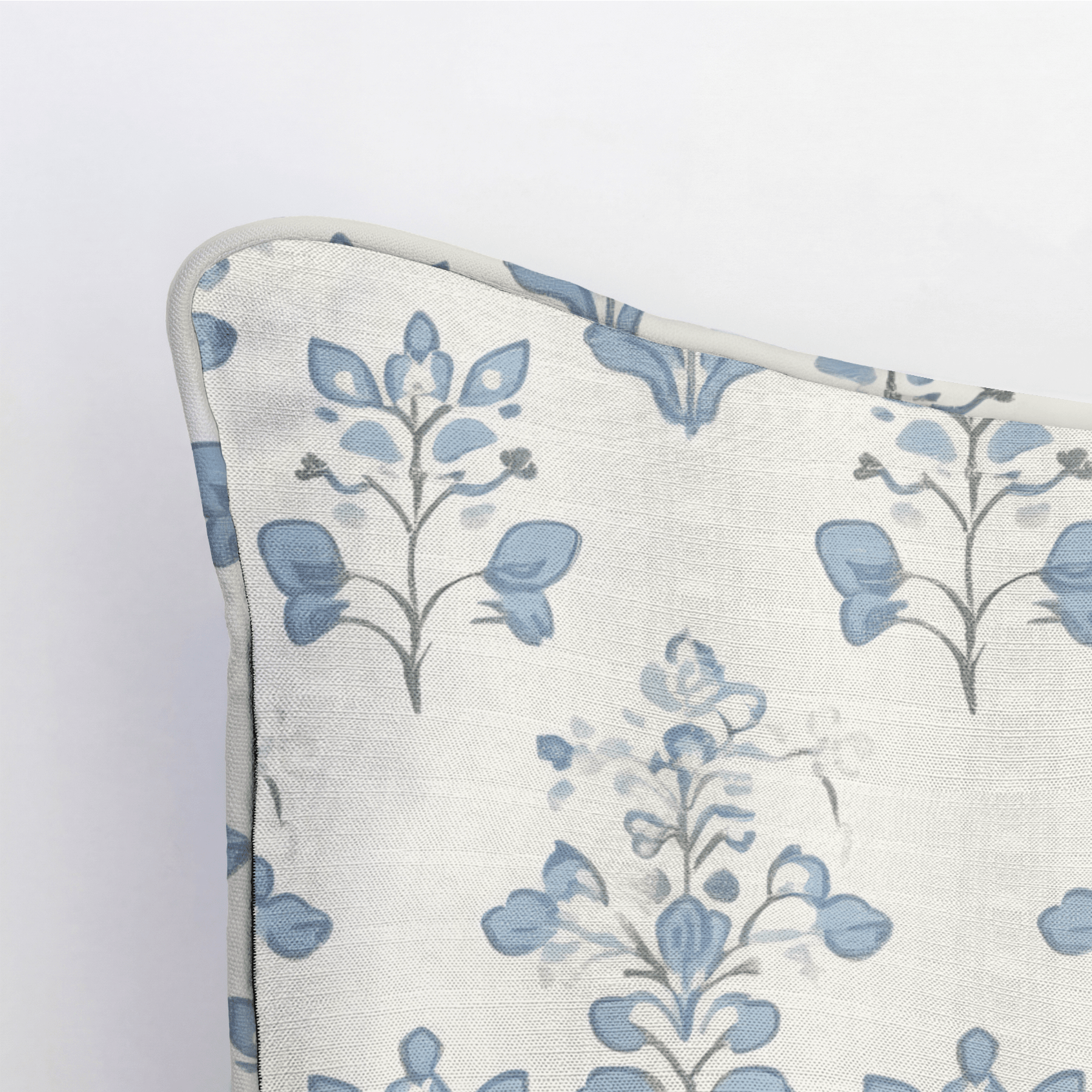 Capri Blue Throw Pillow - Lemon Park